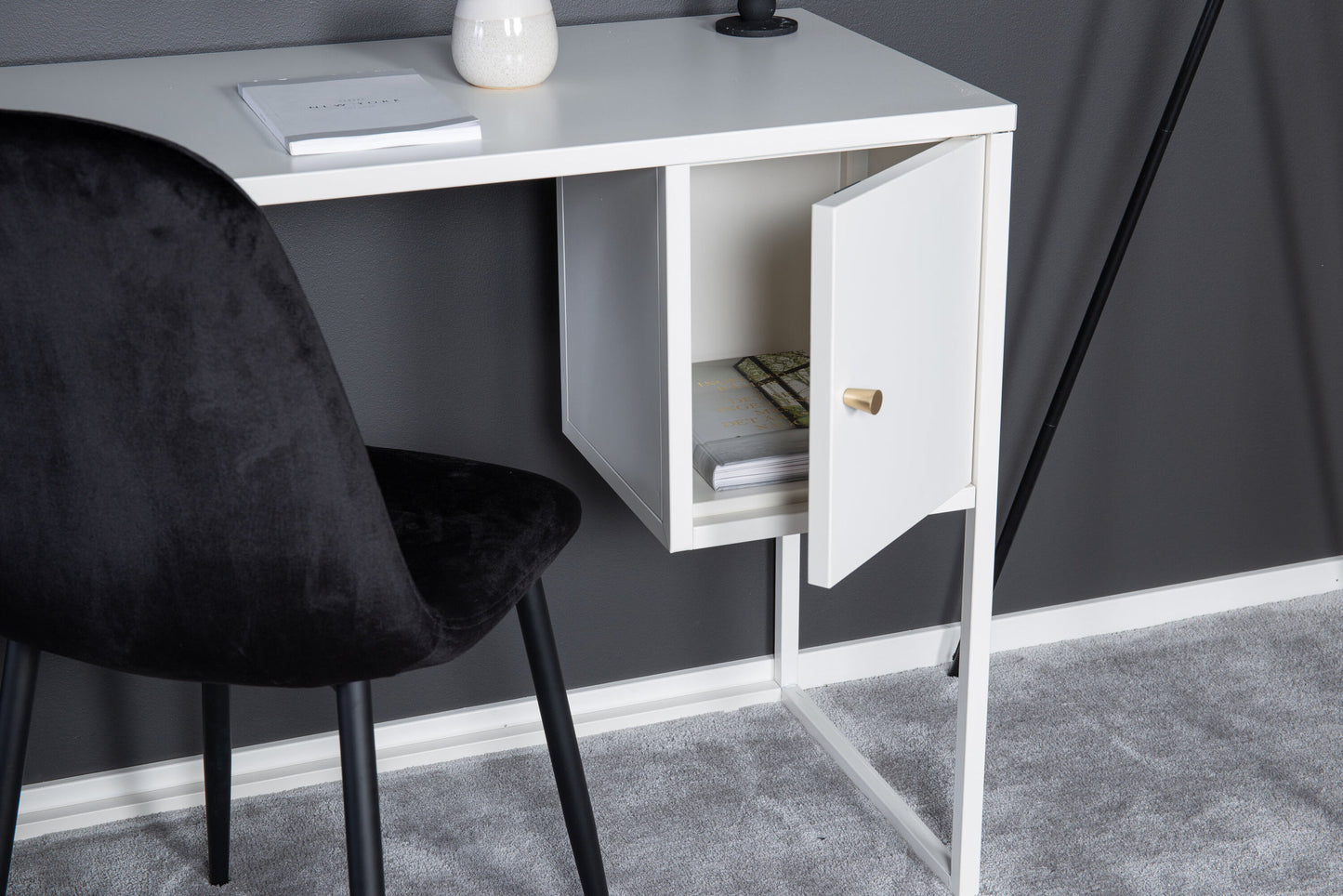 Bakal Skrivebord – Hvid