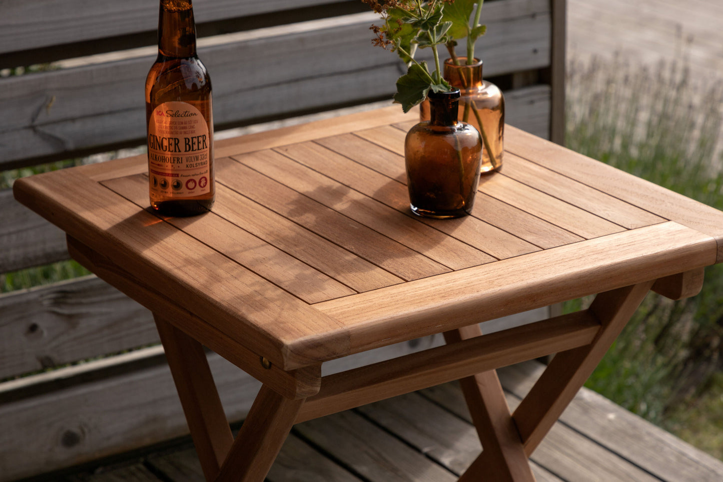 Kenya loungebord 50×50 cm – Naturteak