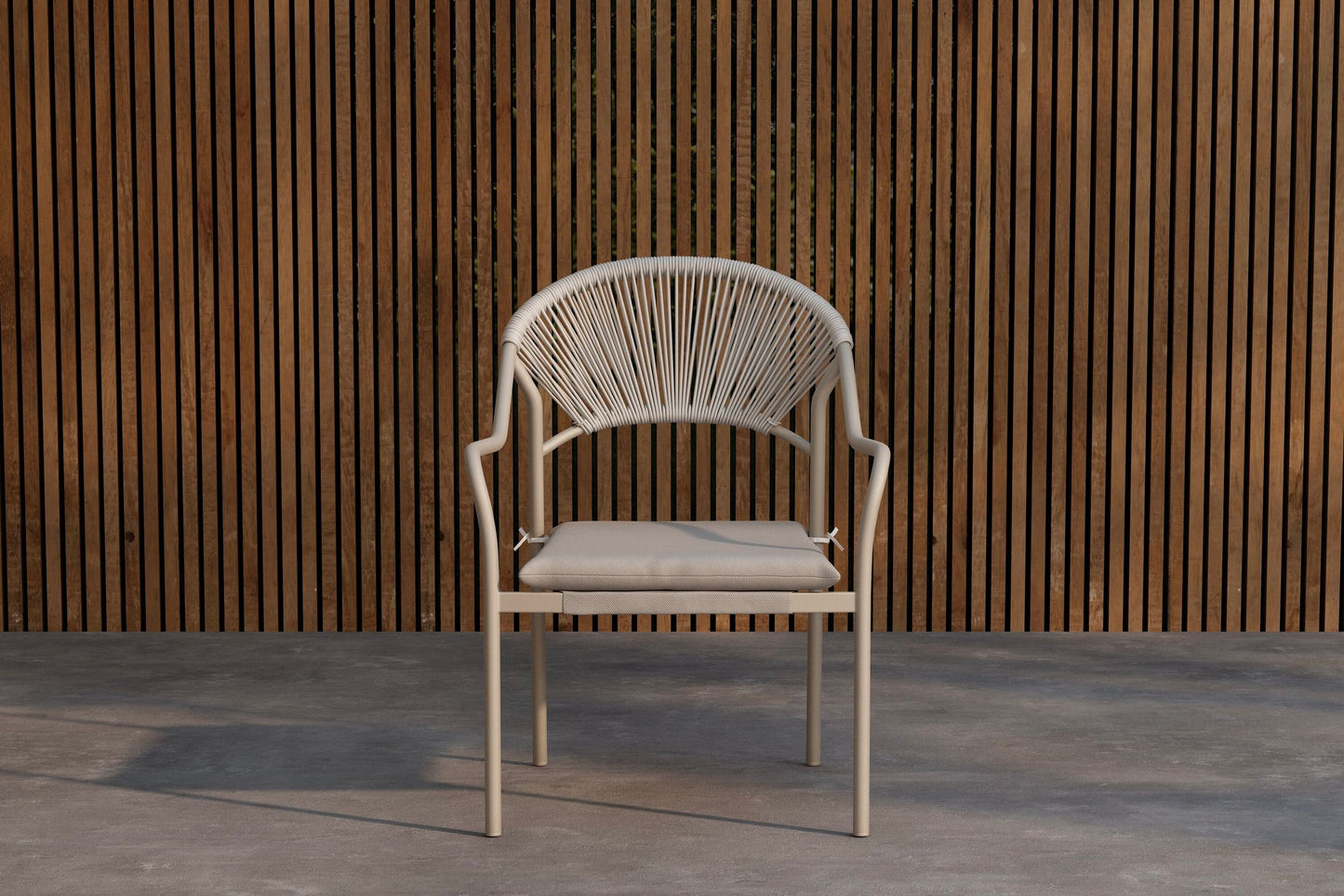 Paros spisebordsstol – Beige
