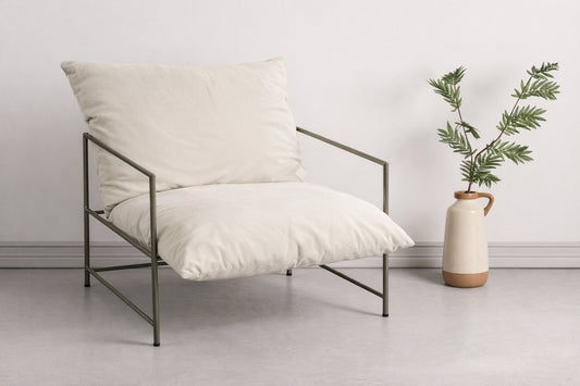 Sedalia Lænestol - Beige