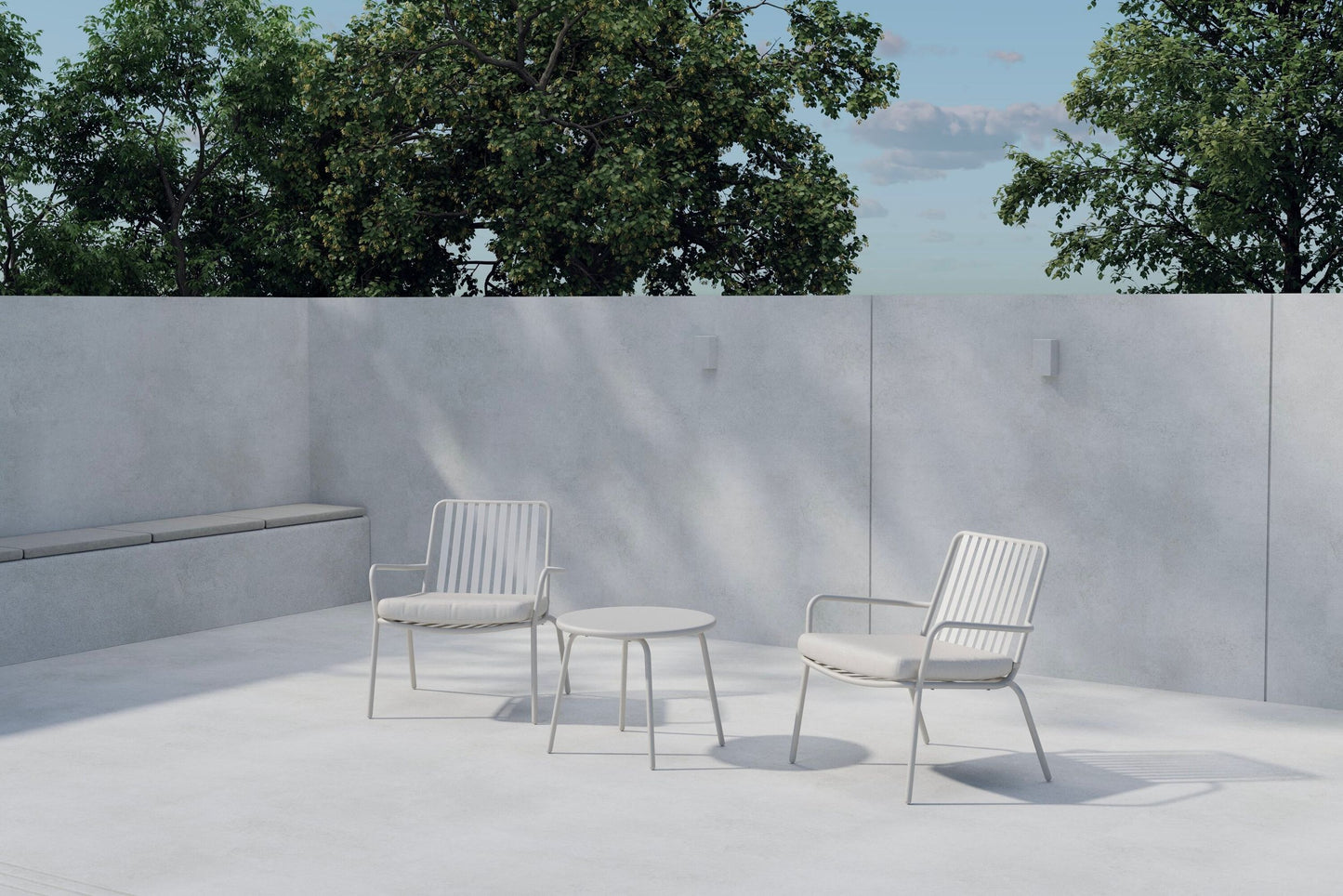 Mykonos loungesæt – Beige