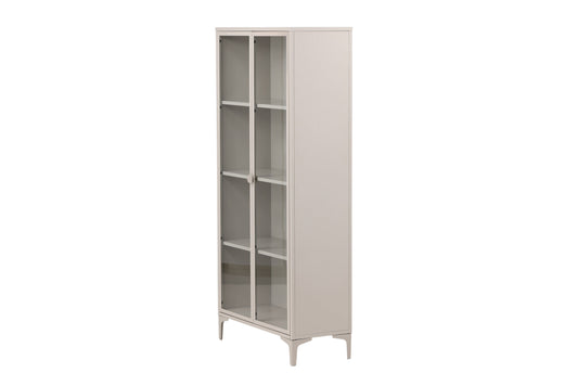 Piring Vitrineskab – Beige
