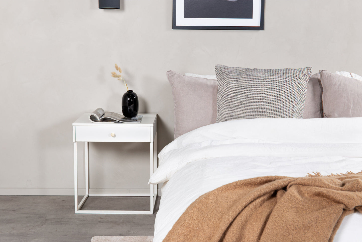 Bakal Natbord – Hvid