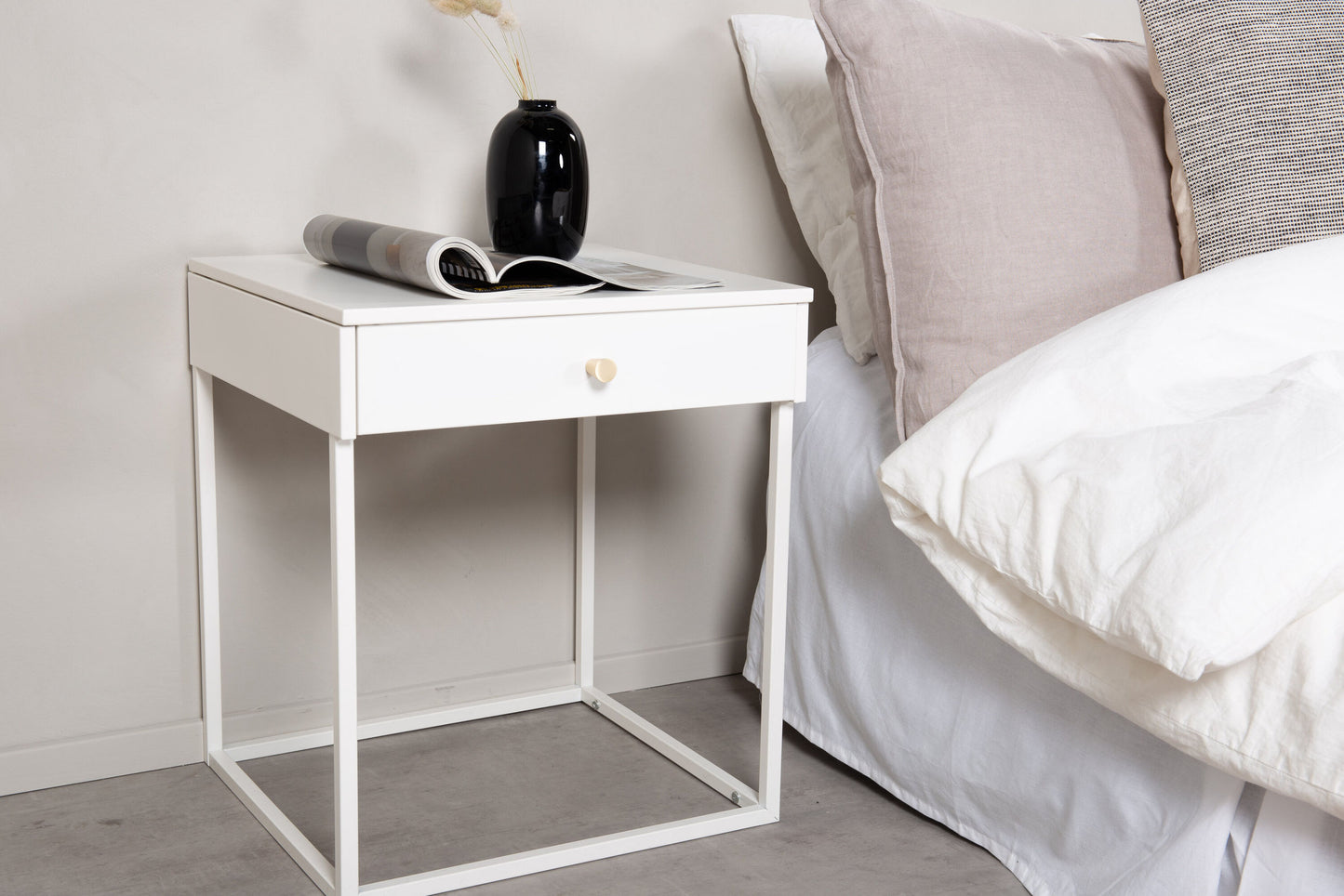 Bakal Natbord – Hvid