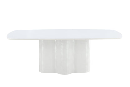 Väddö spisebord 220×110 cm – Hvid