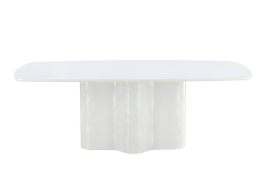 Väddö spisebord 220×110 cm – Hvid