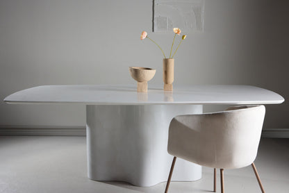 Väddö spisebord 220×110 cm – Hvid