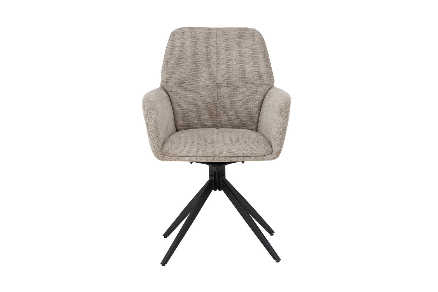 Manchi spisebordsstole (2 stk.) – Sort/Brun