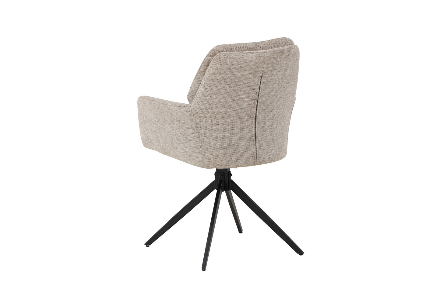 Manchi spisebordsstole (2 stk.) – Sort/Brun