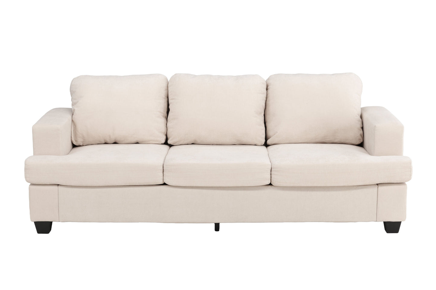 Sani 3-personers sofa – Greige chenille