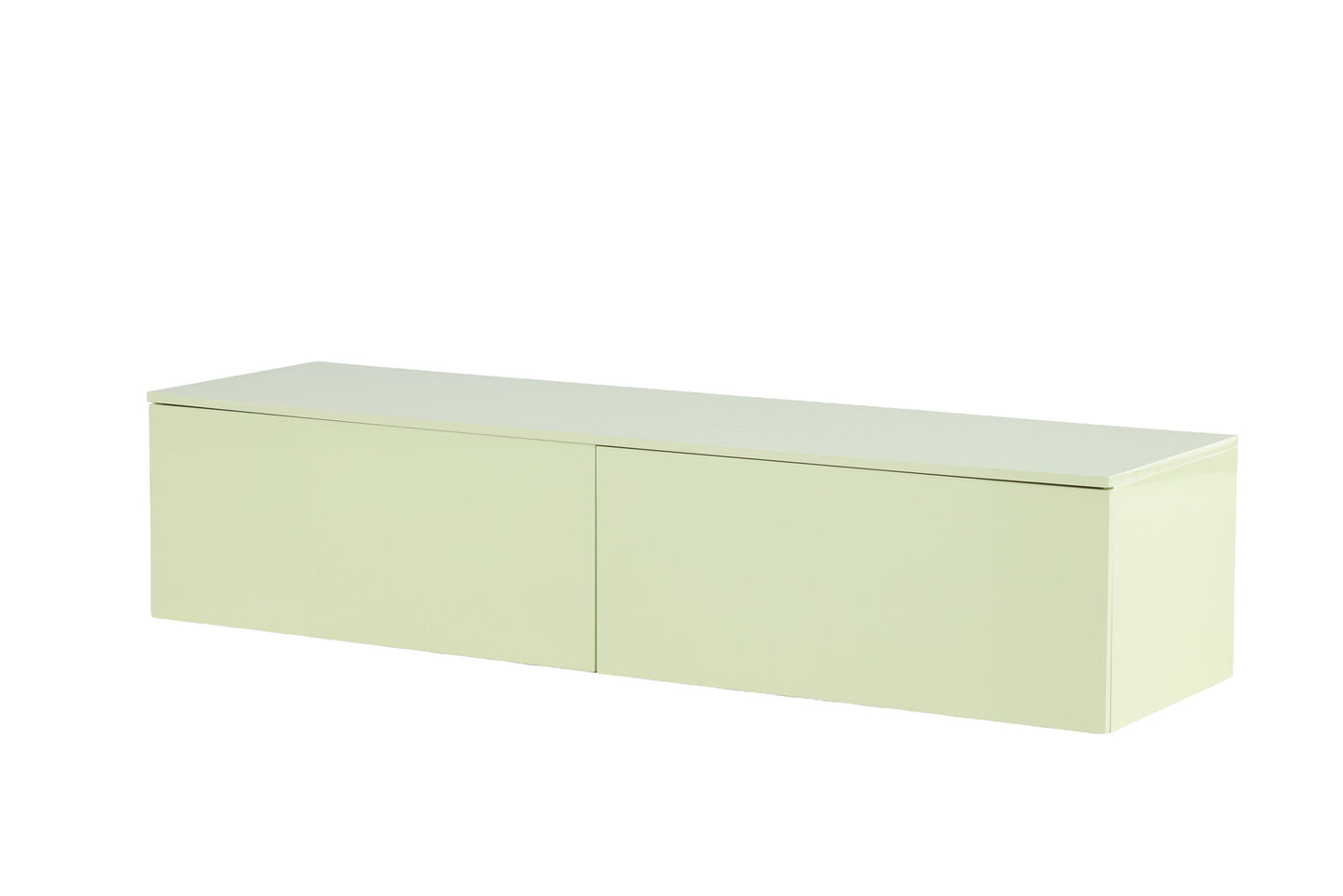 Frihamn kommode 160×45×35 cm – Blank grøn