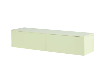 Frihamn kommode 160×45×35 cm – Blank grøn