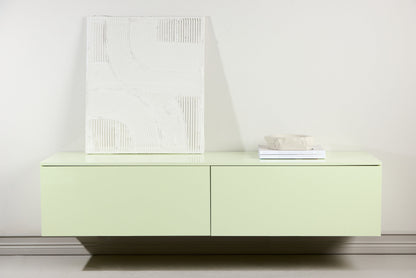 Frihamn kommode 160×45×35 cm – Blank grøn