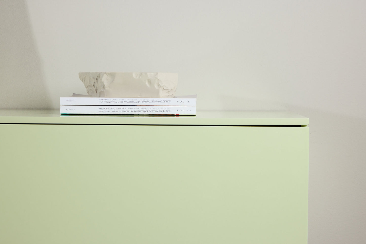 Frihamn kommode 160×45×35 cm – Blank grøn