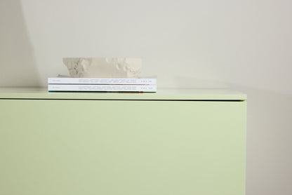 Frihamn kommode 160×45×35 cm – Blank grøn