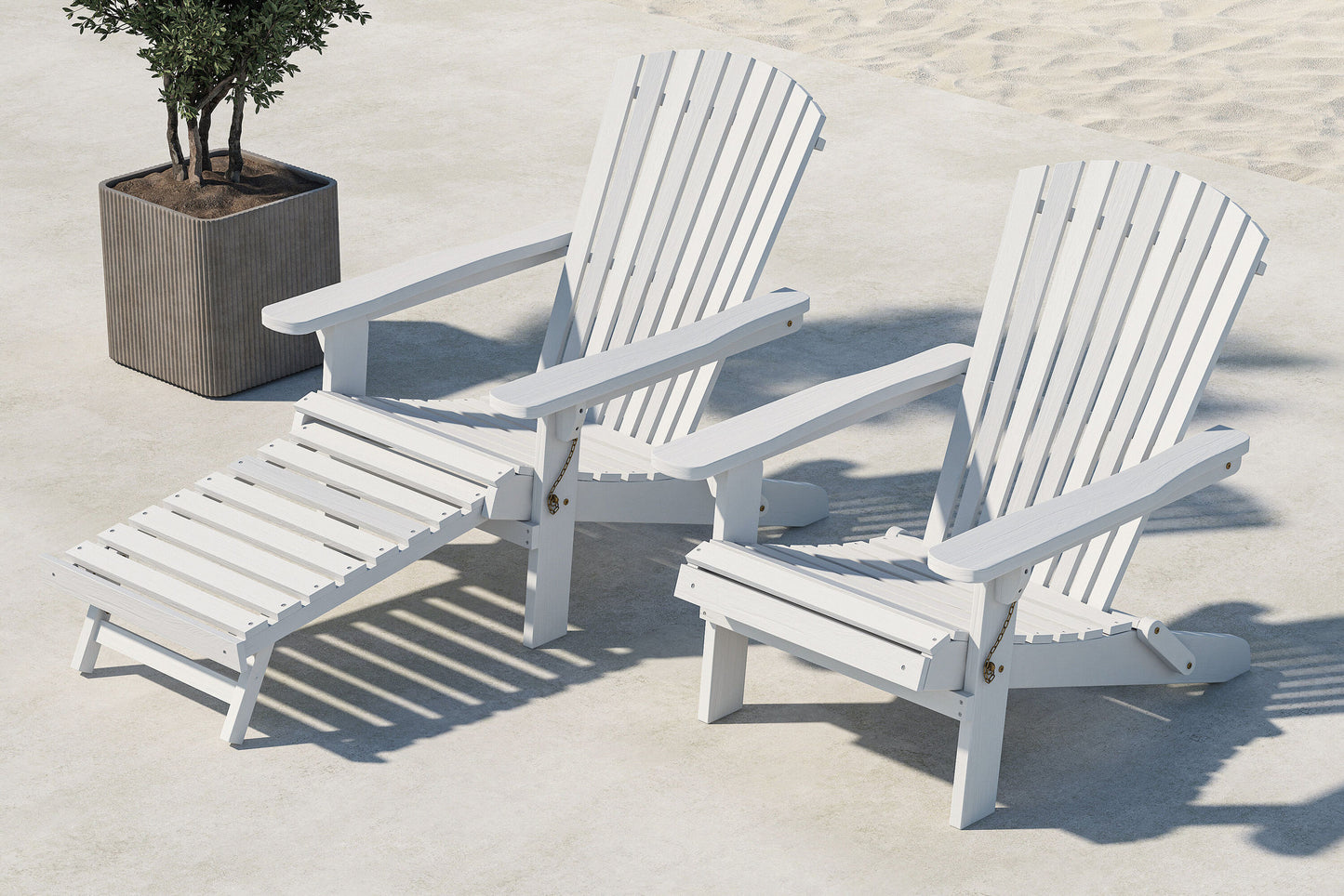 Tropea sol loungestol – Hvid