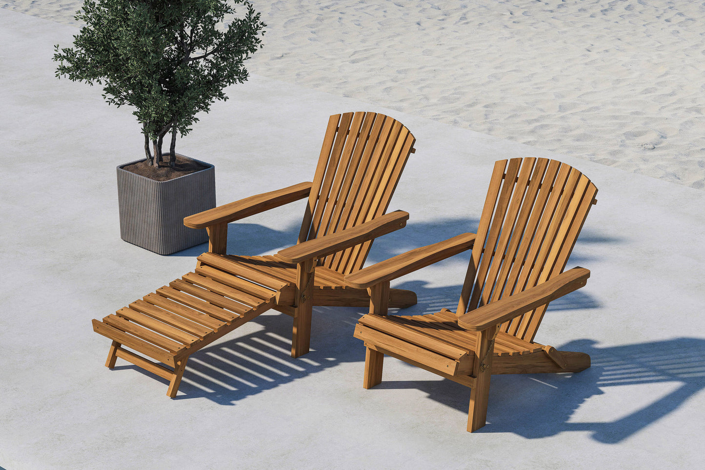 Tropea sol loungechair – Akacietræ
