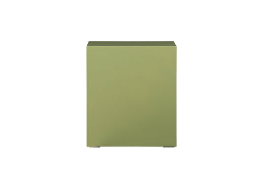 York højt sofabord – Lysegrøn blank MDF
