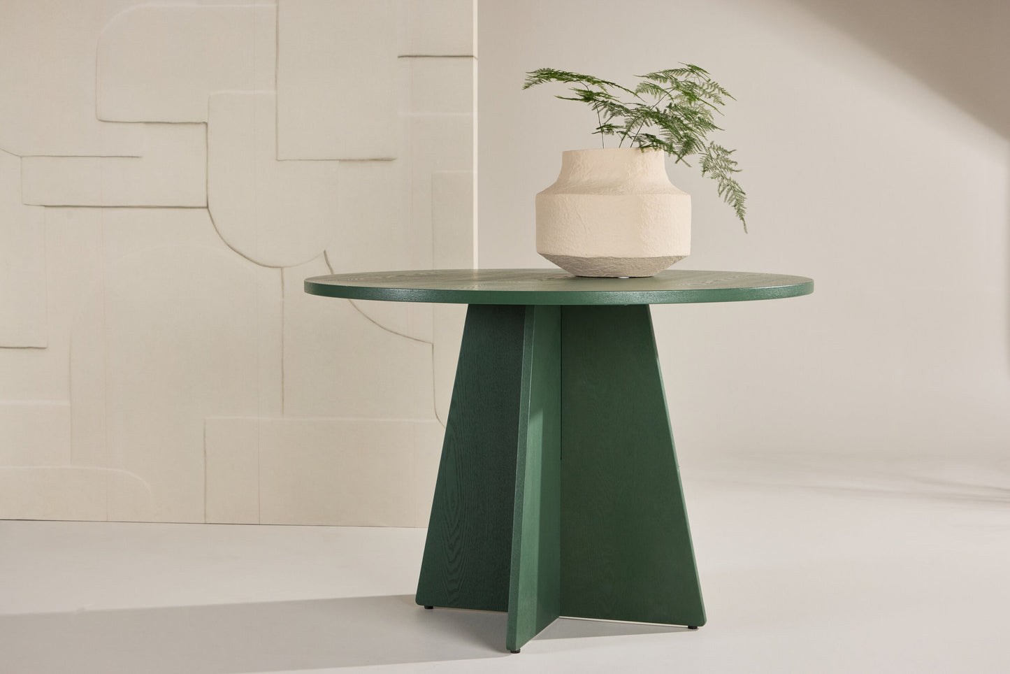 Bootcut spisebord – Olivengrøn