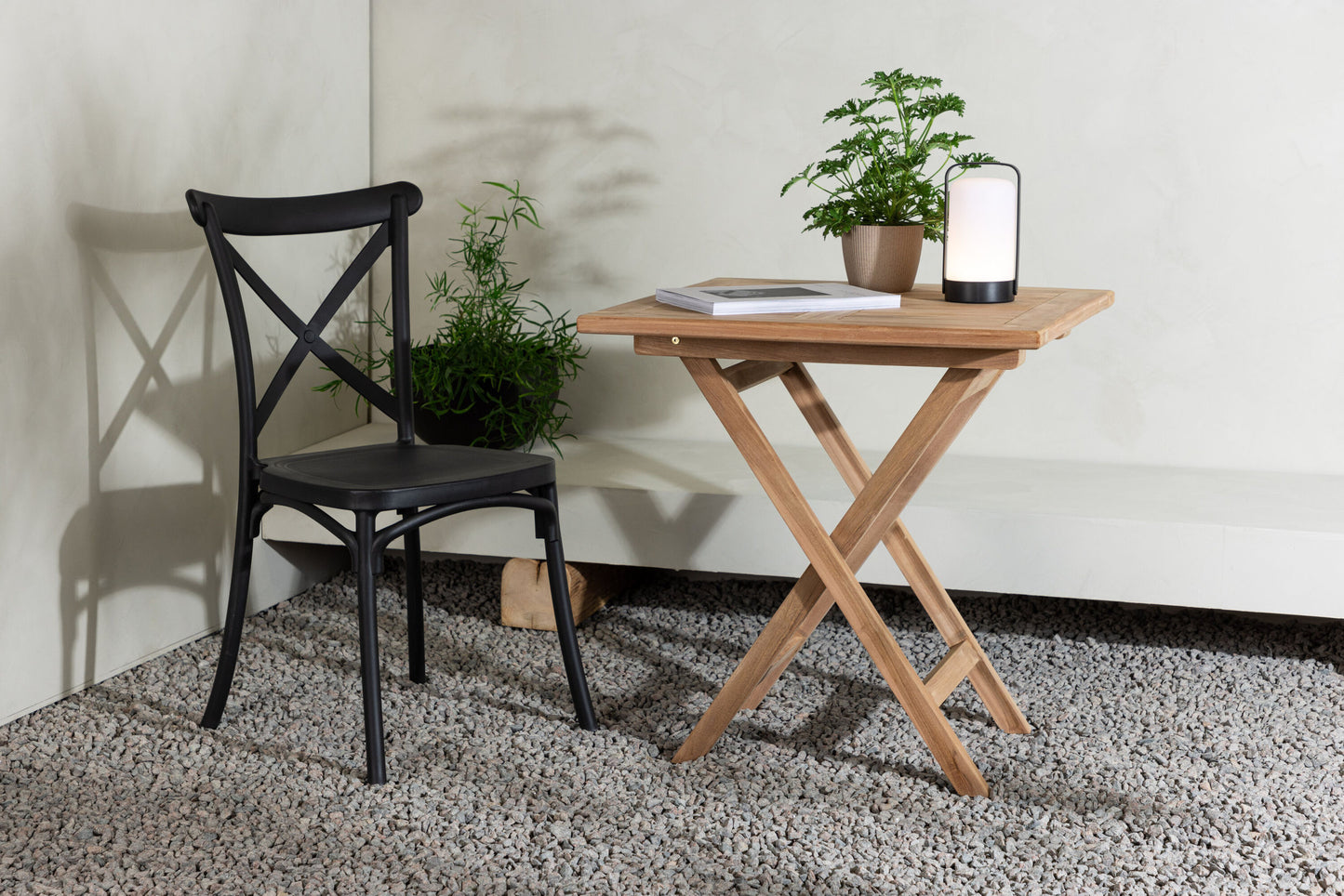 Kenya cafébord 70×70 cm – Naturteak