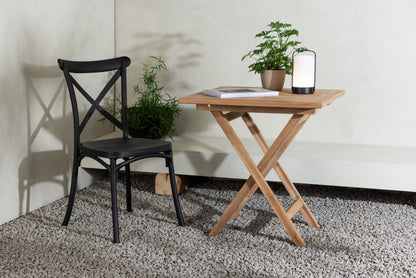 Kenya cafébord 70×70 cm – Naturteak