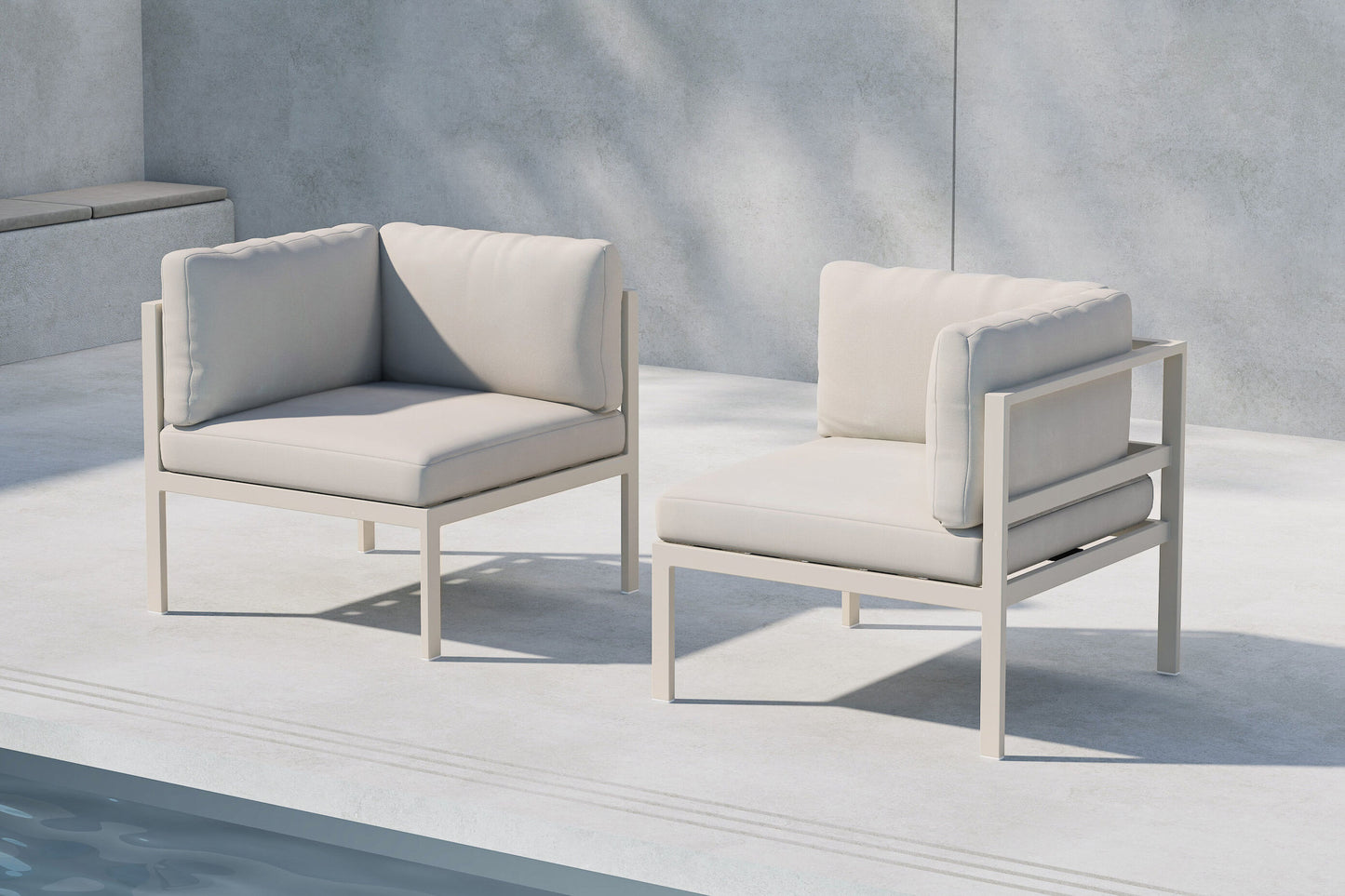 Copacabana hjørnemodul til loungesofa – Beige
