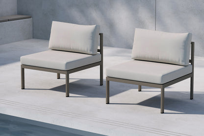 Copacabana midtermodul til loungesofa – Brun/Beige