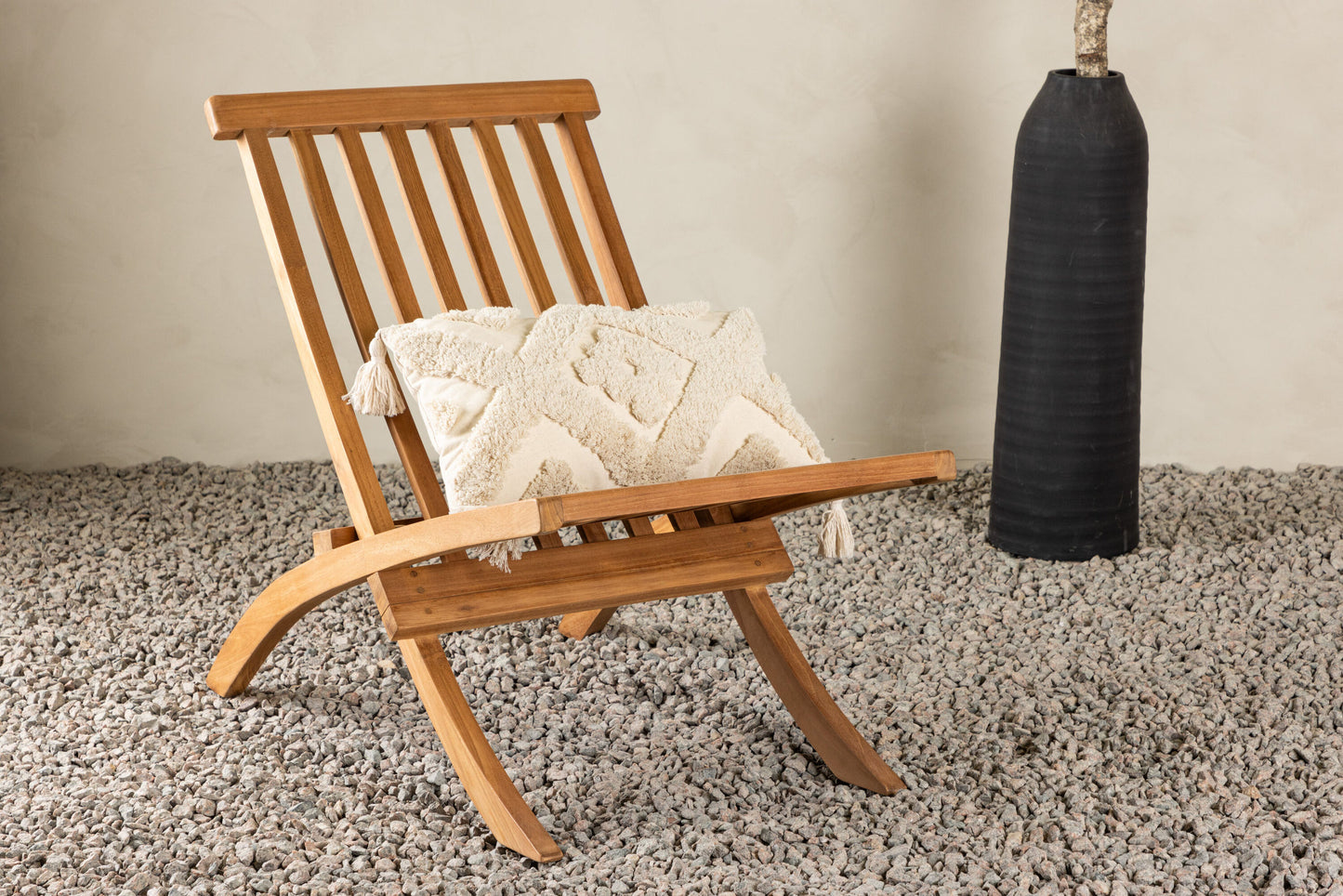 Kenya loungestol – Gylden teak