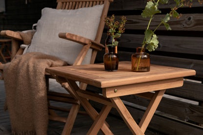 Kenya loungebord 50×50 cm – Naturteak