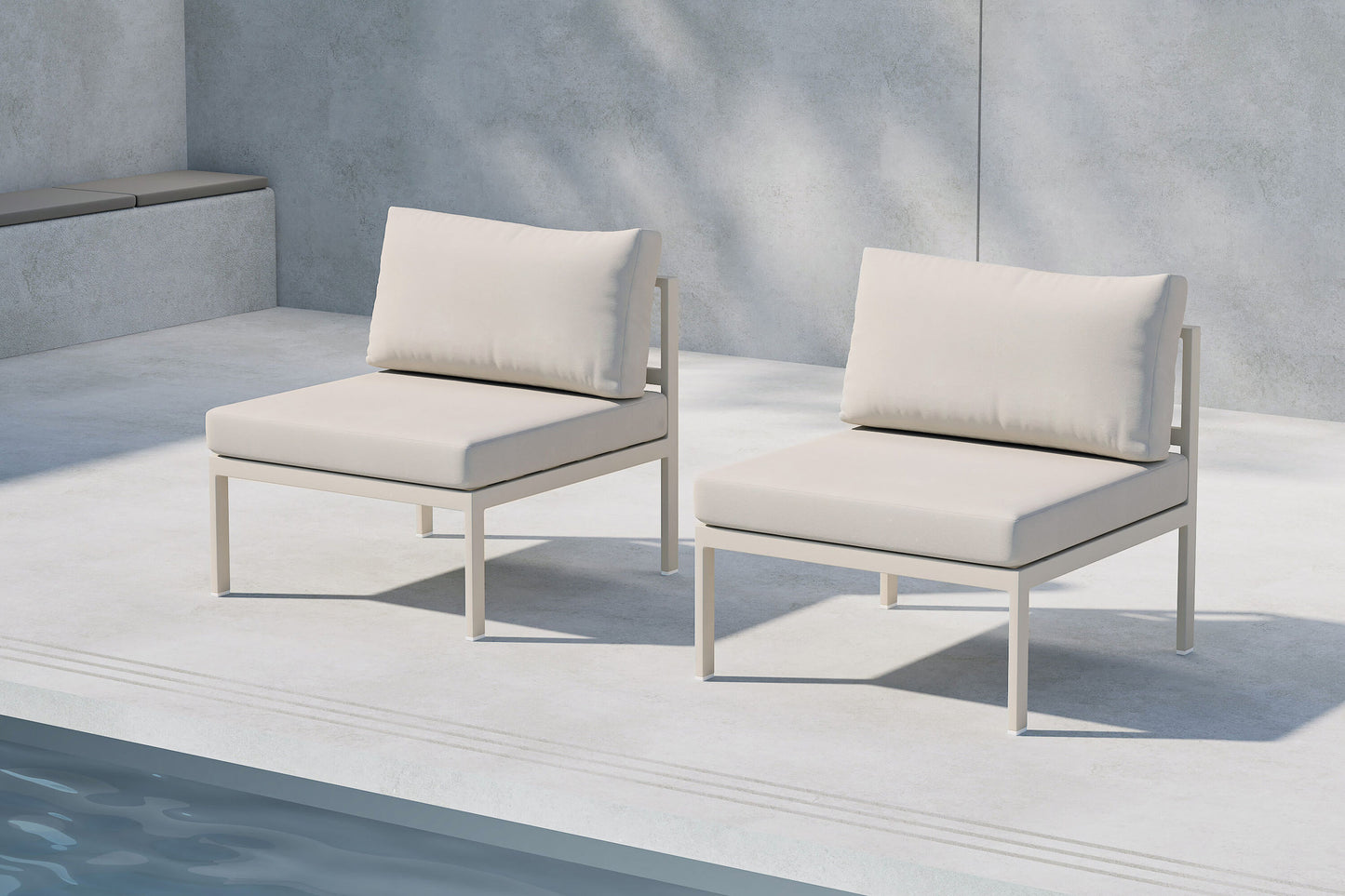Copacabana midtermodul til loungesofa – Beige