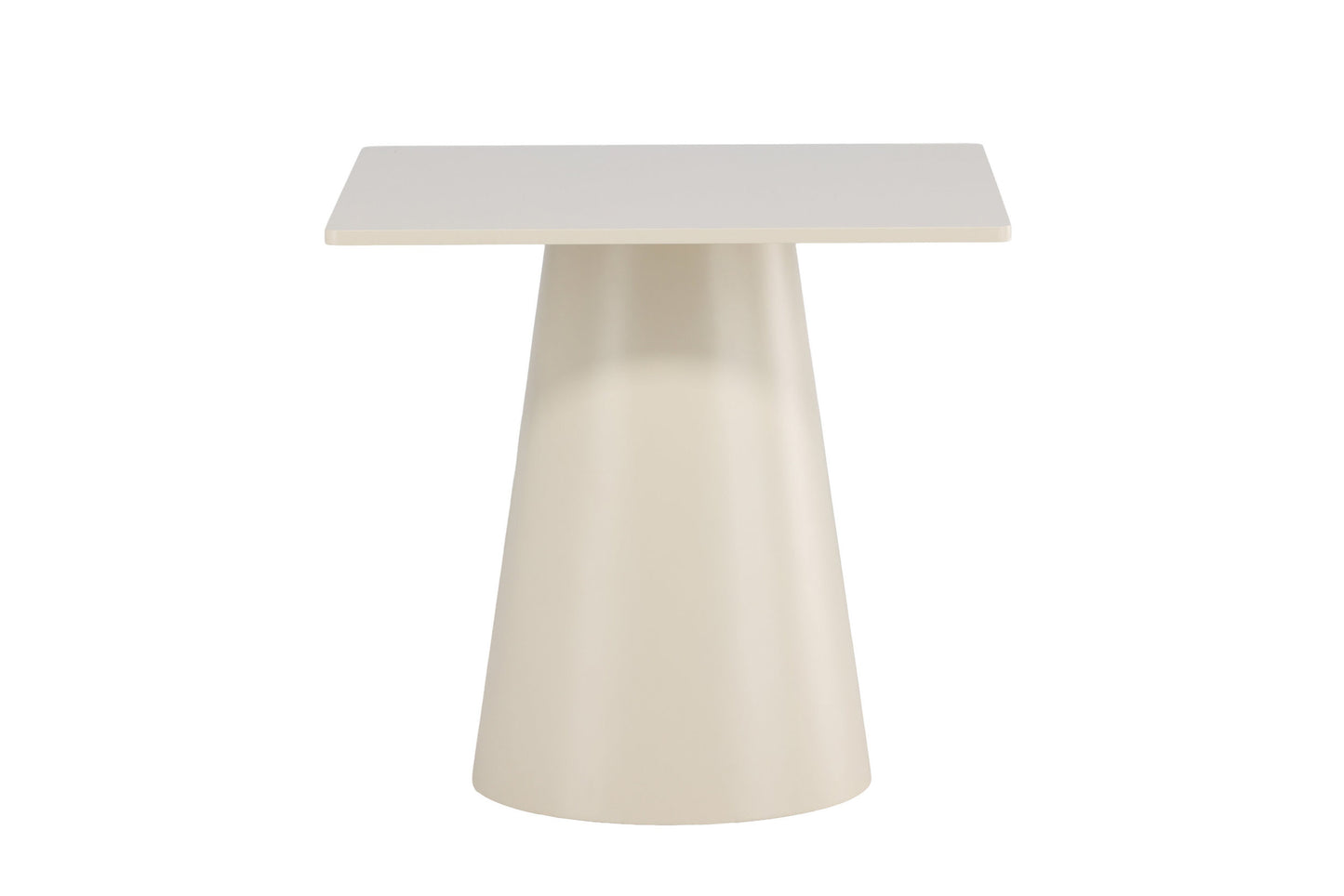 Lanzi spisebord 80×80 cm – Beige