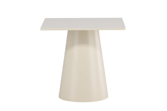 Lanzi spisebord 80×80 cm – Beige