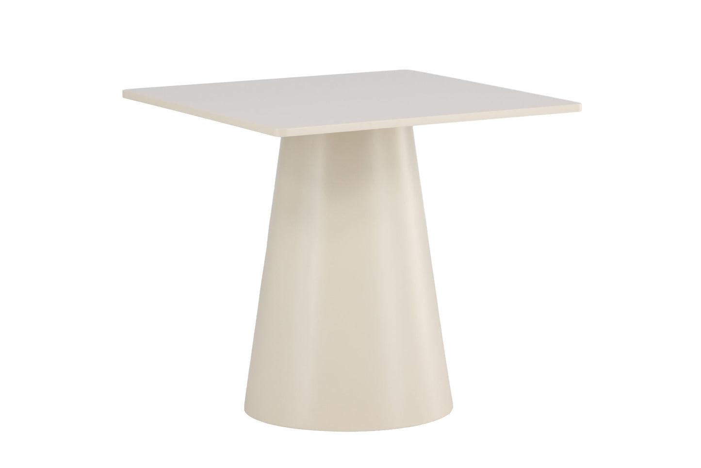 Lanzi spisebord 80×80 cm – Beige