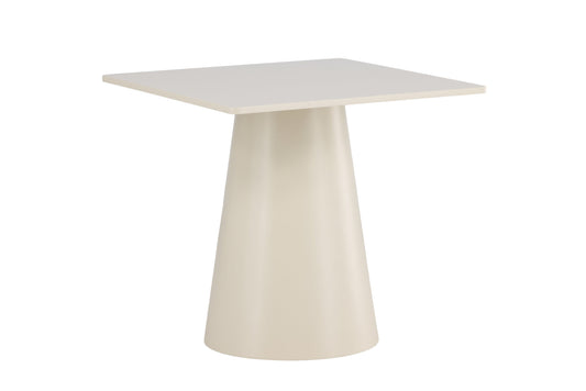 Lanzi spisebord 80×80 cm – Beige