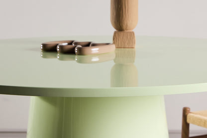 Lanzo rundt spisebord Ø120 cm – Matcha grøn