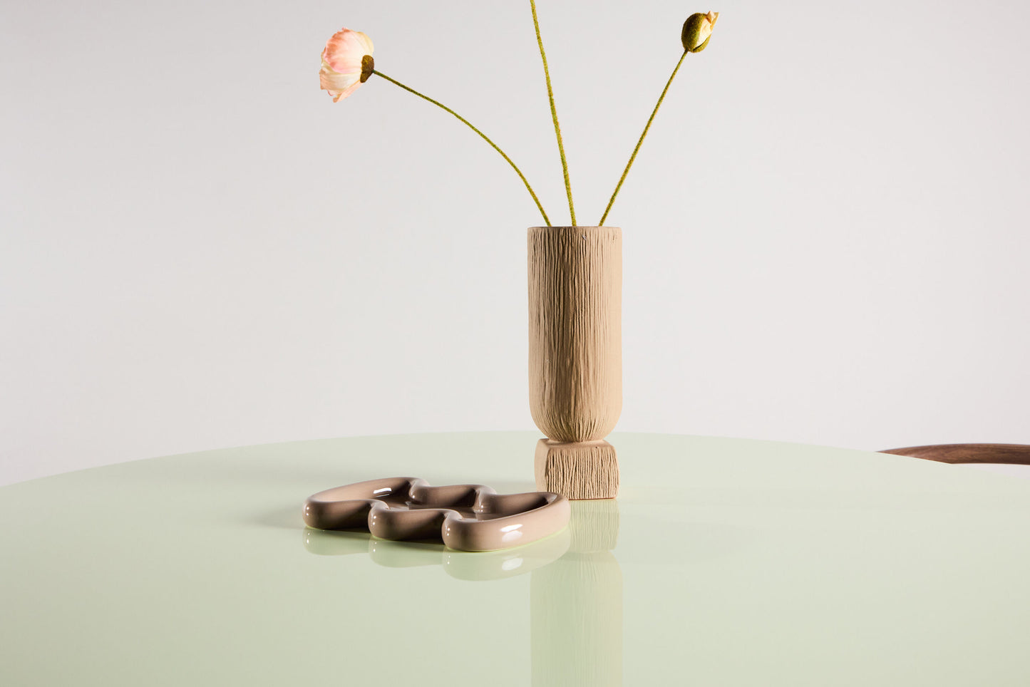 Lanzo rundt spisebord Ø120 cm – Matcha grøn