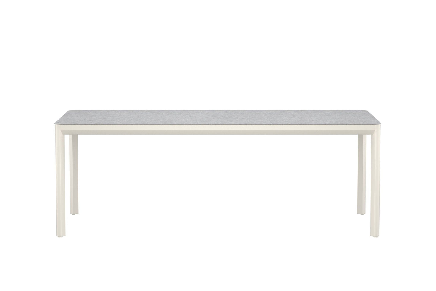 Lino spisebord 220×100 cm – Beige/Keramisk glas