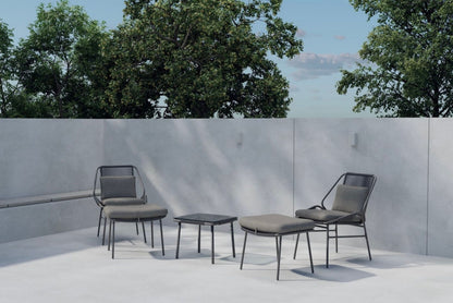 Zakynthos loungesæt – Brun
