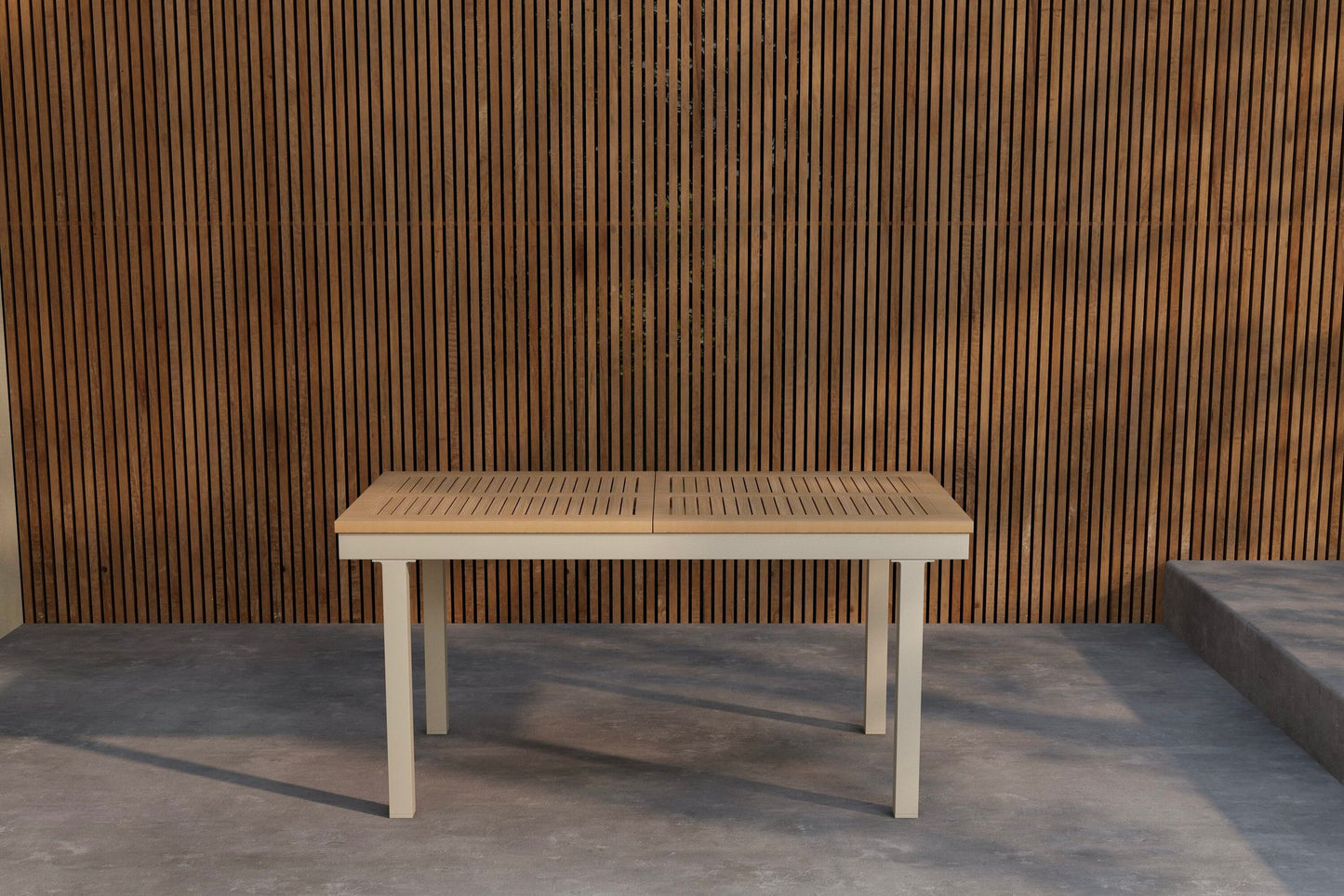 Panama spisebord 160/240 cm – Beige