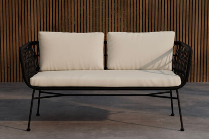 Isola loungesofa – Sort