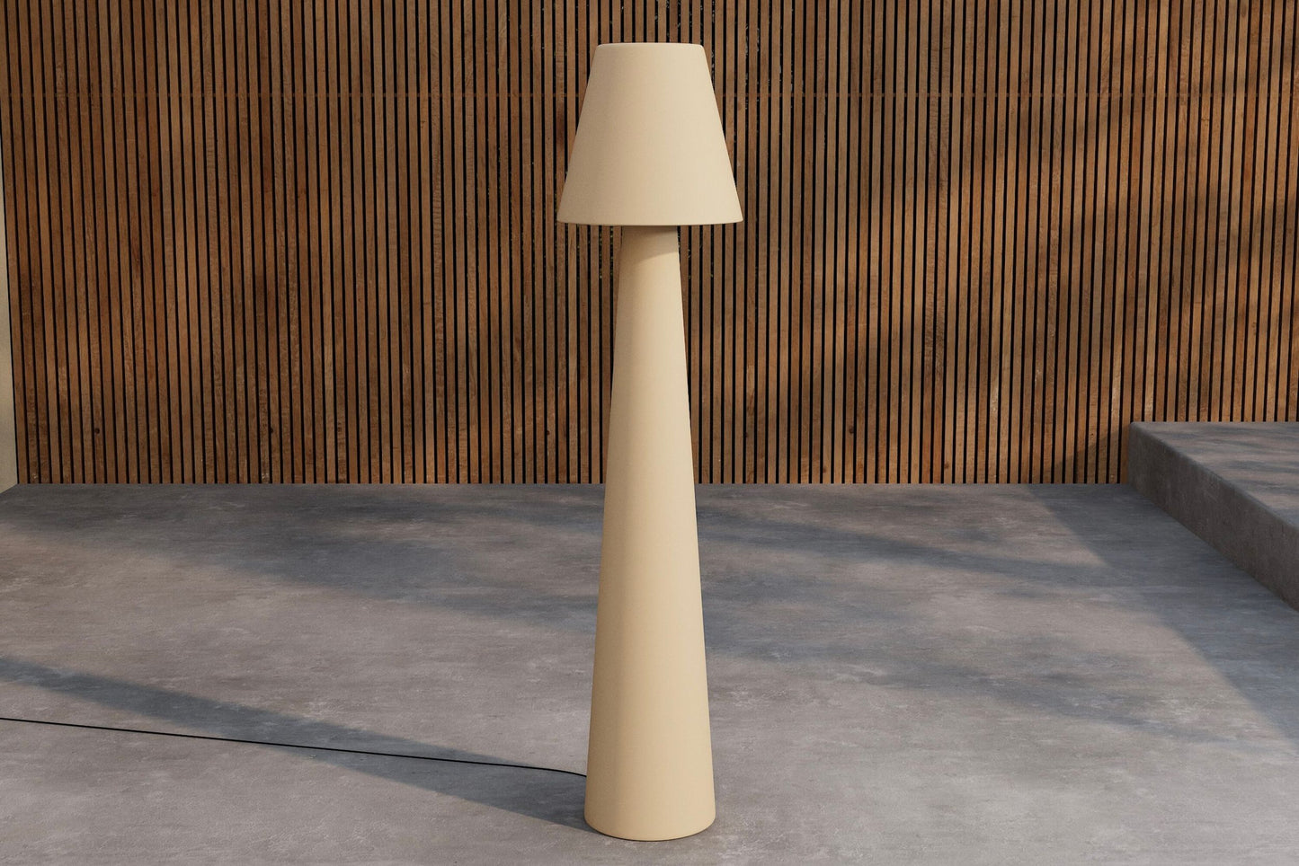 Stratford gulvlampe Ø34×150 cm – Beige