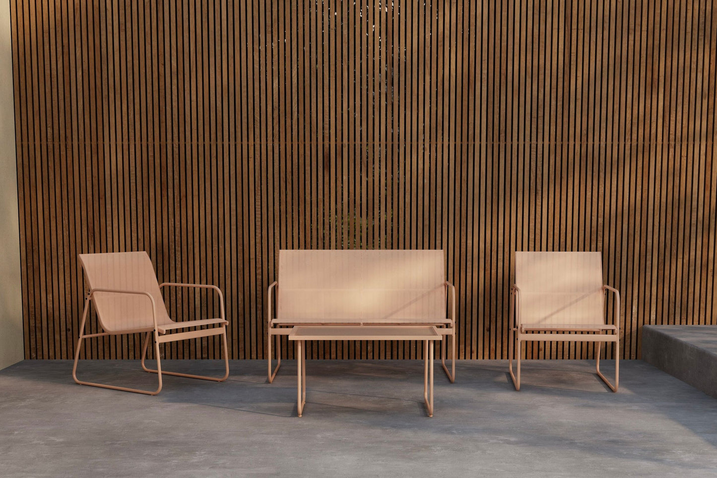 Scopello loungesæt – Beige
