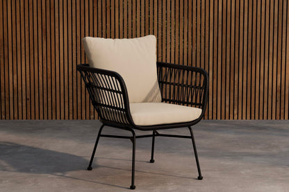 Isola loungestol – Sort
