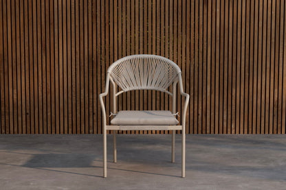 Paros spisebordsstol – Beige