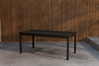 Kenya spisebord 90×180 cm – Sort