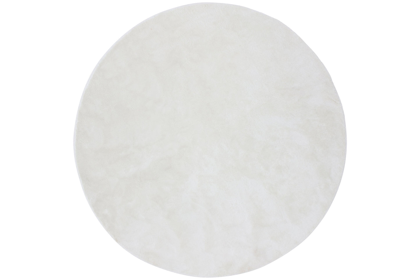 Blanca rundt tæppe 200×200 cm – Hvid