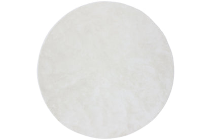 Blanca rundt tæppe 200×200 cm – Hvid