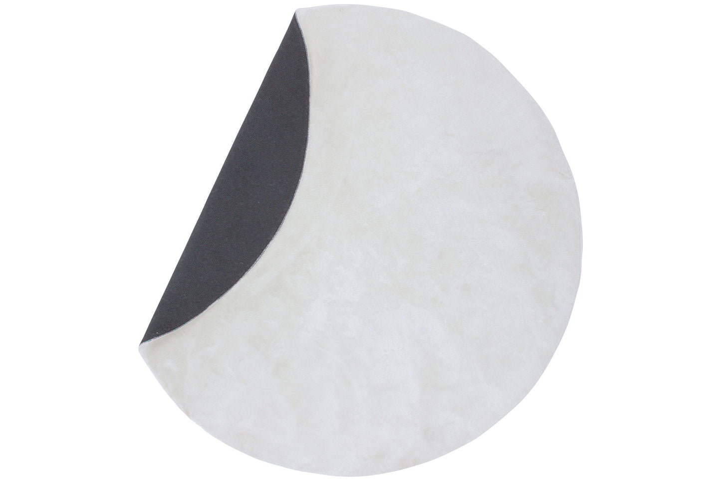 Blanca rundt tæppe 200×200 cm – Hvid