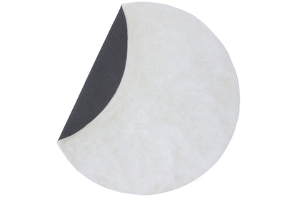 Blanca rundt tæppe 200×200 cm – Hvid