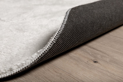 Blanca rundt tæppe 200×200 cm – Hvid